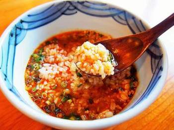 「そば処まるた」 料理 46781346 赤辛に〆のごはん