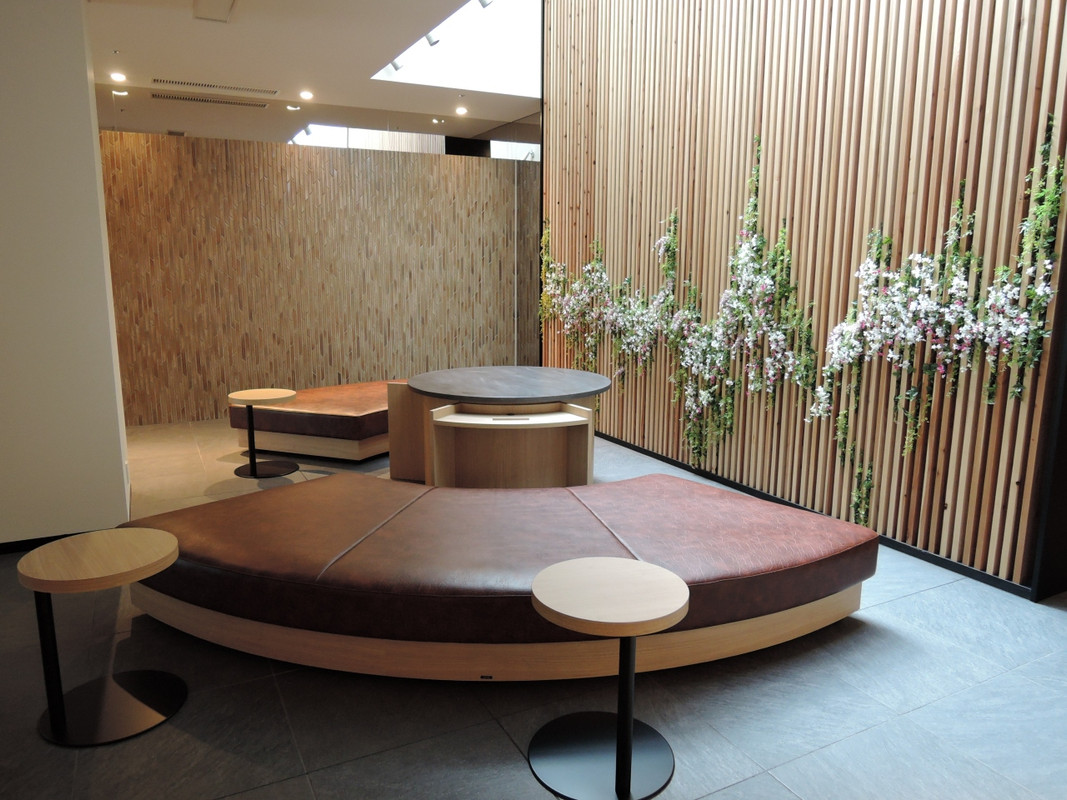 ロビー ゆったりできる休憩所