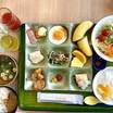 朝食ブッフェの一部