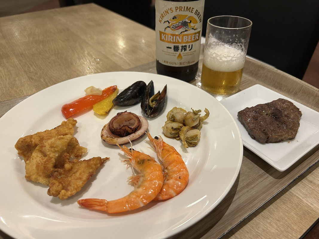 夕食バイキング