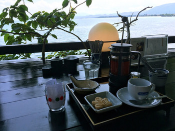 「古道具 海津」 料理 53482656 食後のコーヒー