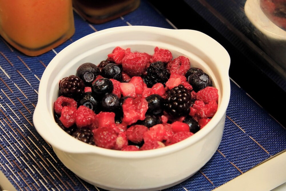 朝食ビュッフェ