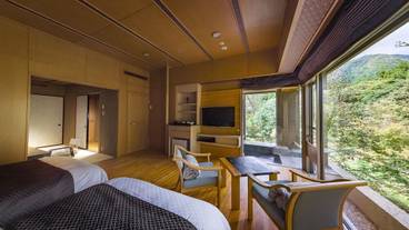 露天風呂付和洋室① / 3