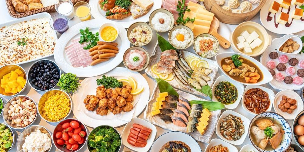 朝食ビュッフェ