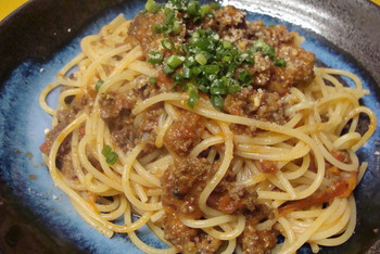 「イタリア食堂　パインストア」料理 1139504 みそミートソーススパゲッティ。圧倒的なコク！！