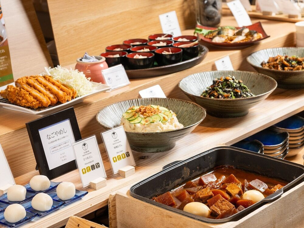 朝食ビュッフェ