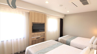 デラックス ツインルーム ダブルベッド 2 台 禁煙