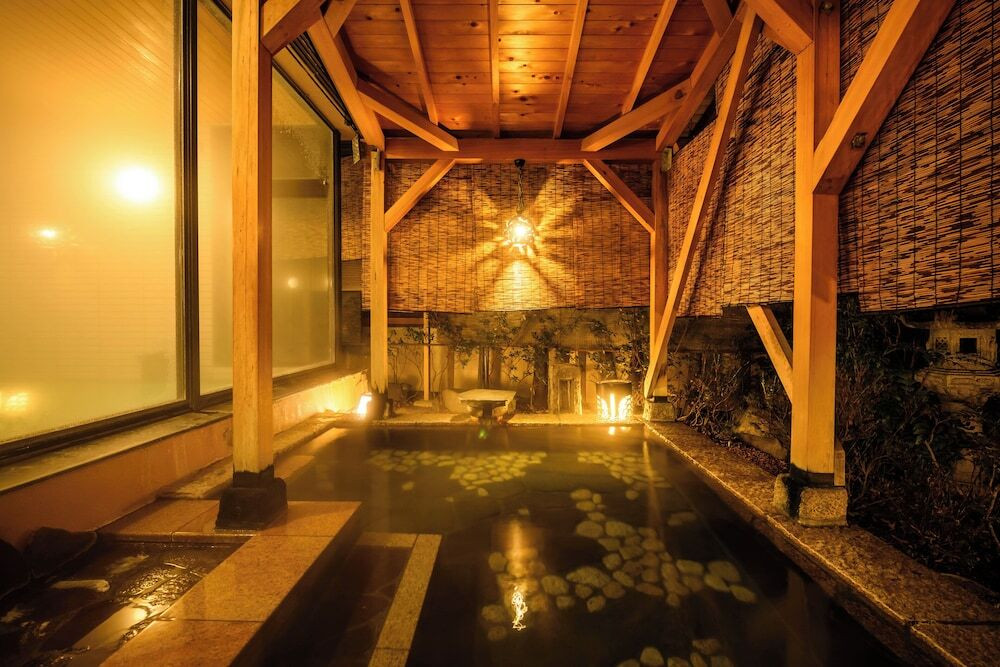 明月　露天風呂①