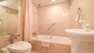 デラックスツインルーム禁煙　リバービュー　シングルベッド2台+エキストラベッド1台