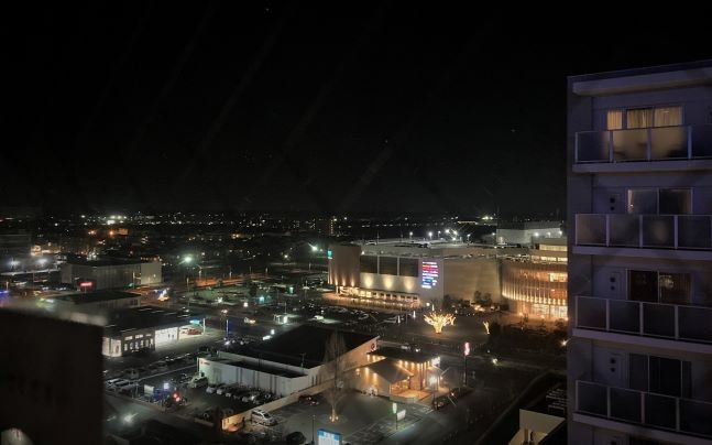 最上階だったので、景色は良かったです。