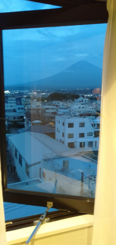 窓から富士山の絶景!!!!!!!!!!!