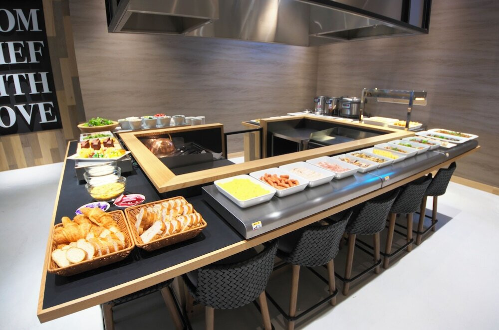 朝食ビュッフェ