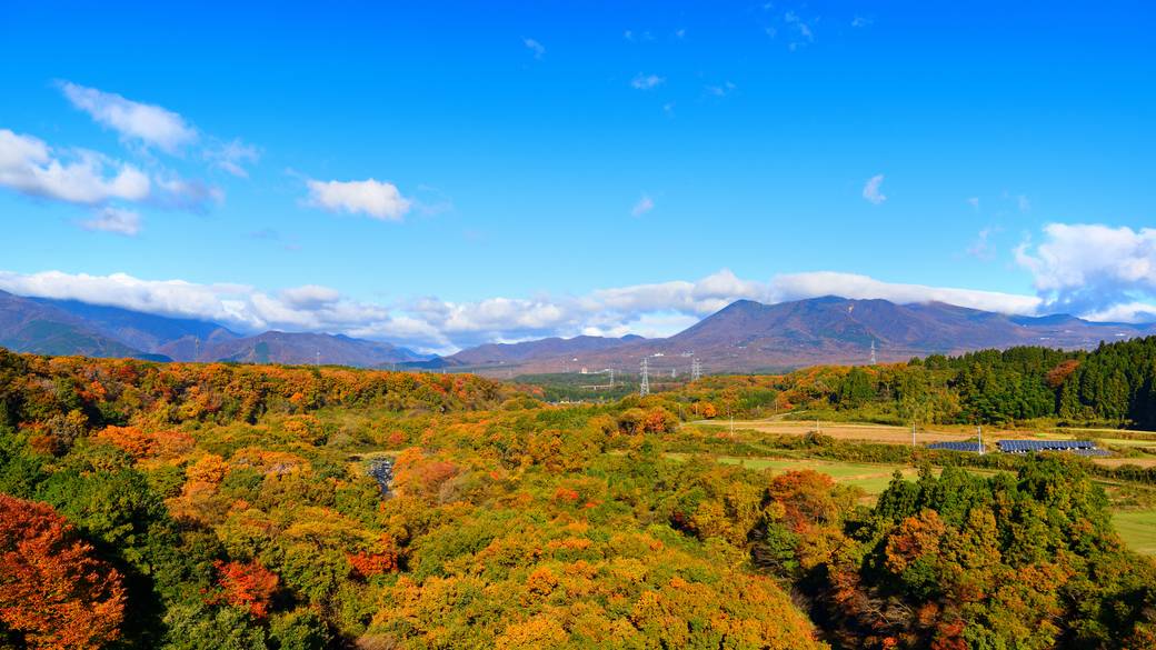 秋の那須高原と那須連山 / 3
