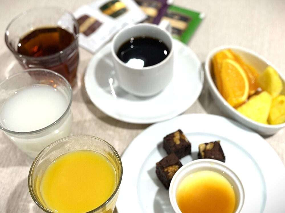 朝食ビュッフェ
