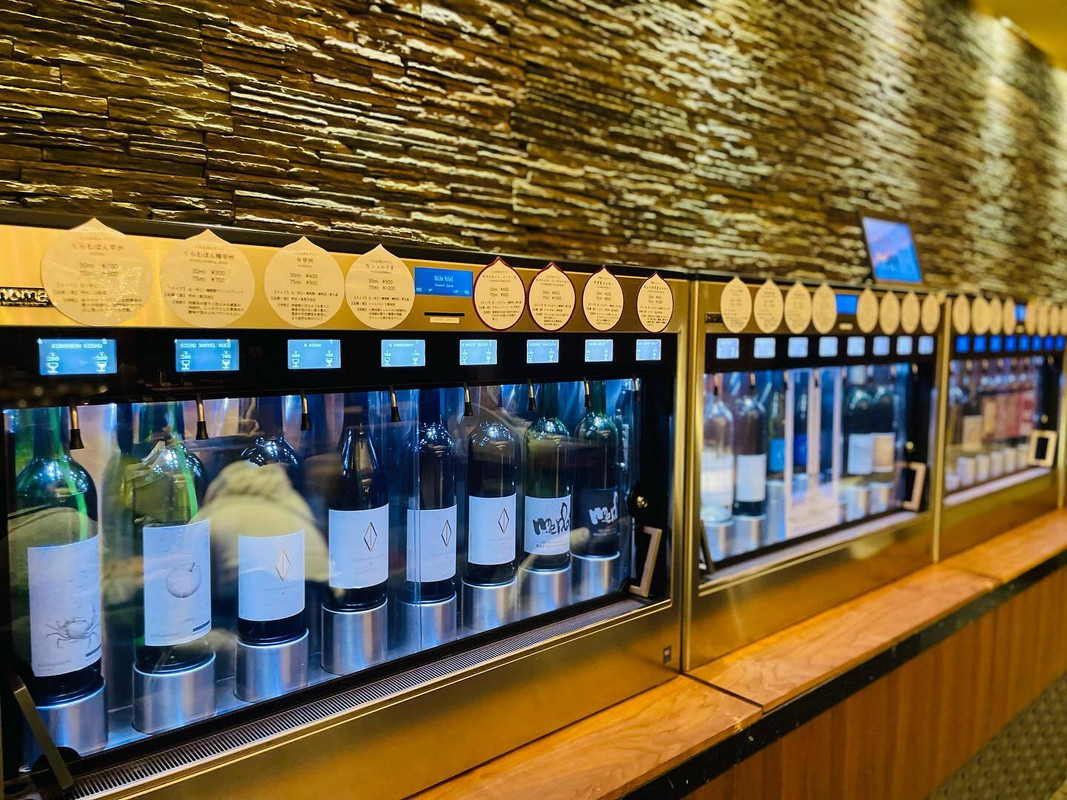 有料のワインサーバー