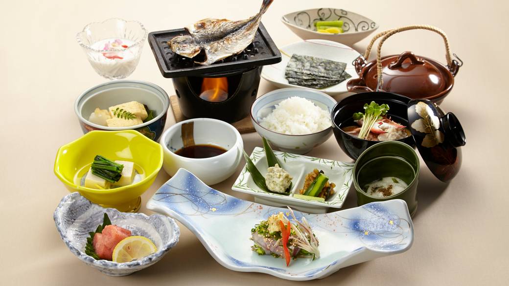 海の恵みをいただく
和の朝食 / 1