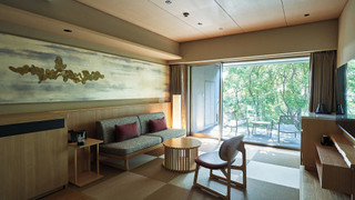 洋タイプ 露天風呂付デラックス ツインルーム (エキストラベッド1台) 3名定員 禁煙