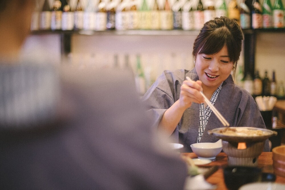 旅館のお食事処