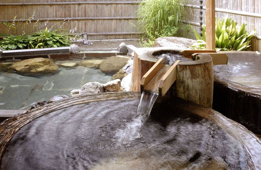 「離れの湯」女性露天風呂 / 2