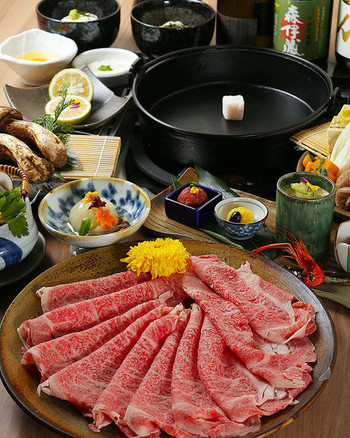 「すきやきしゃぶしゃぶ 神戸牛石田」料理 836622 