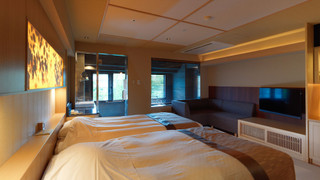 (こもれび) 展望バス付和室ツイン (禁煙)