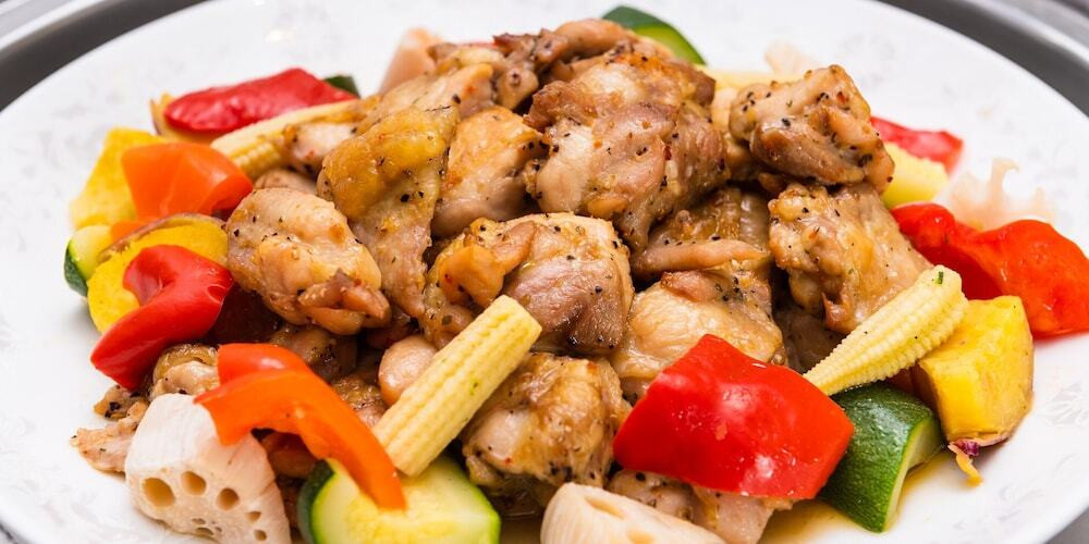 朝食ビュッフェ