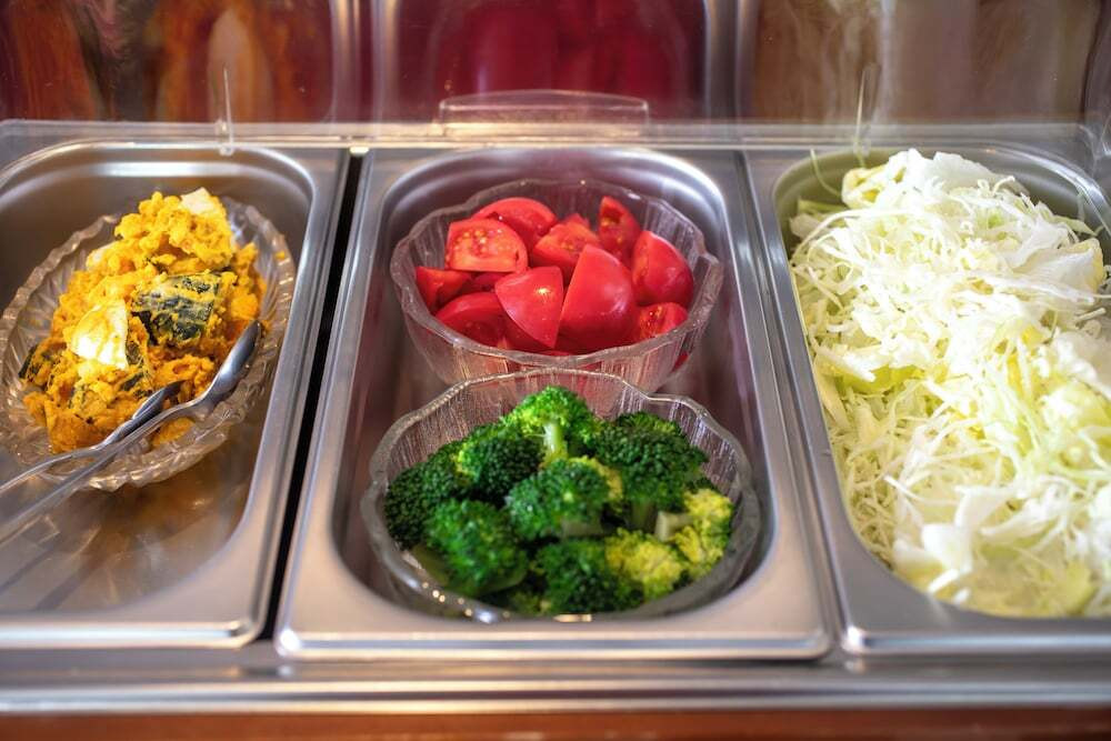 朝食ビュッフェ