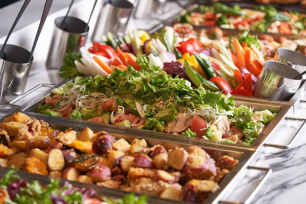 朝食ビュッフェ