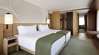 エグゼクティブ スイート ダブルベッド 2 台 シティビュー