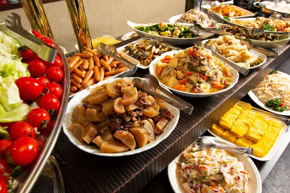 朝食ビュッフェ