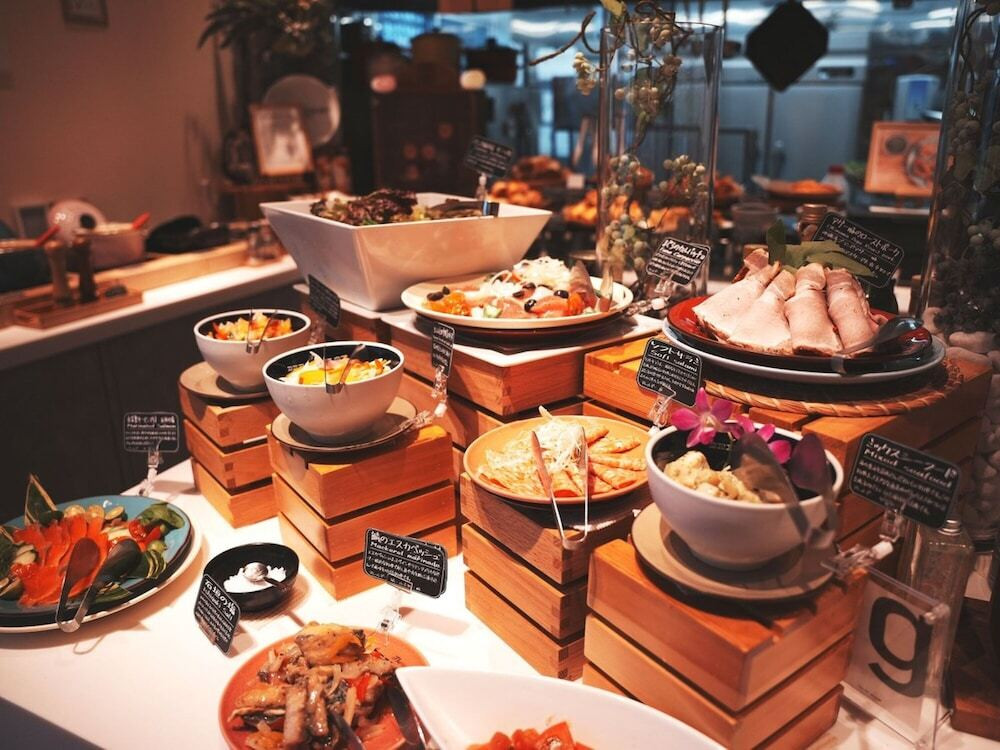 朝食ビュッフェ