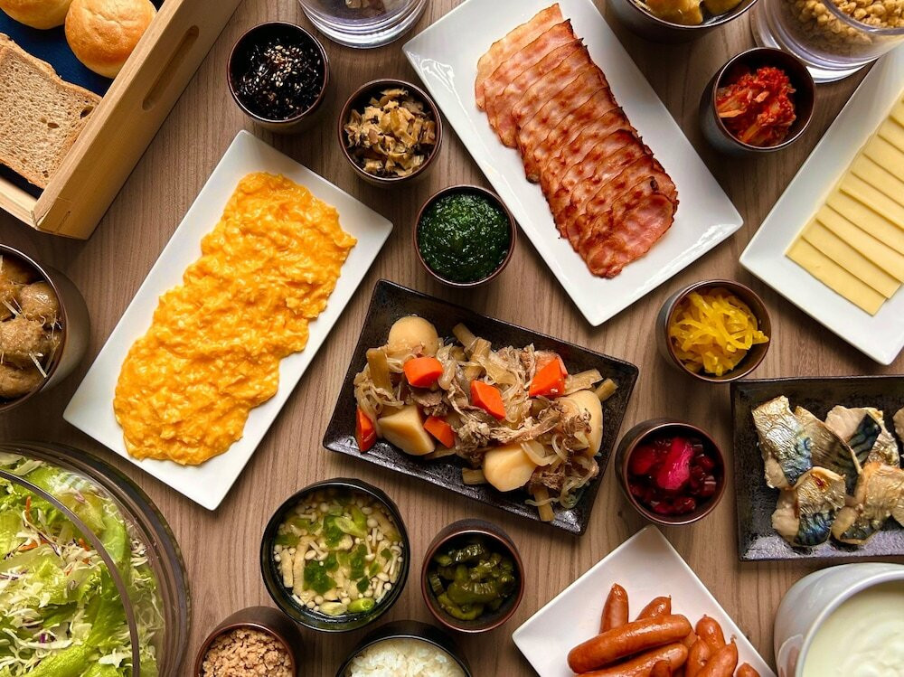 朝食ビュッフェ