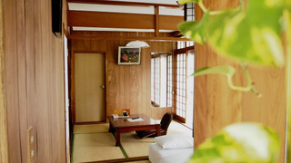 日本間 (ダブルベッド1台、布団1組)