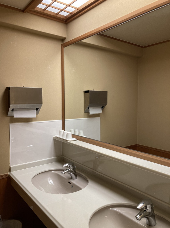 アメニティは必要最低限。