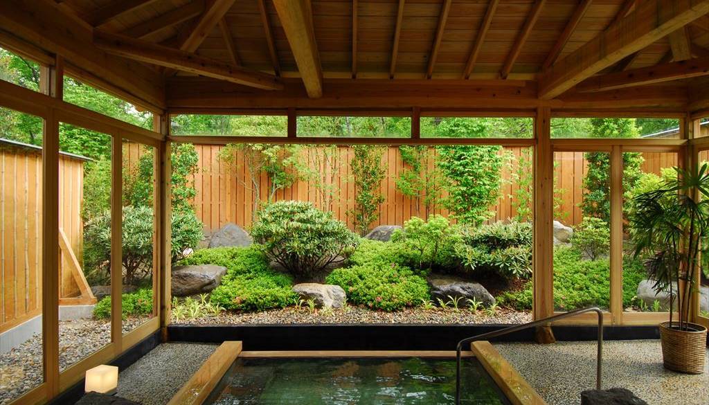 大浴場「風と木々の湯」 / 1