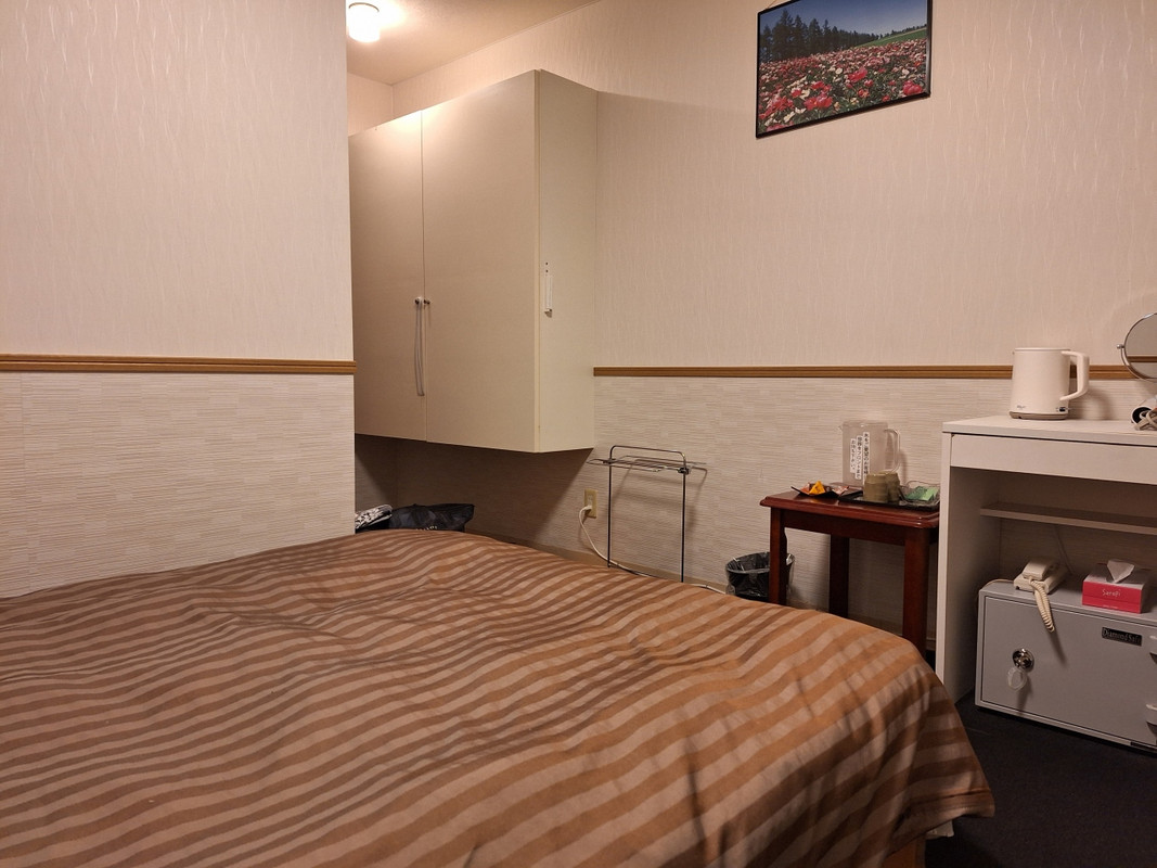 一人には十分な広さ。