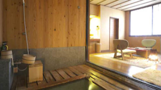 露天風呂付客室（坐忘）