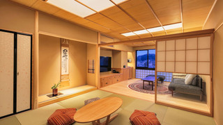 2024年OPEN! Suite 響 [Hibiki] ツイン+和室+檜風呂