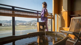 禁煙 露天風呂付和室ベッドルーム(10畳)