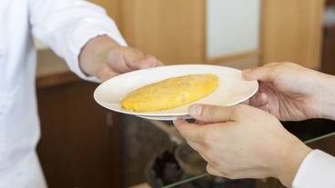 朝食 オムレツ / 3