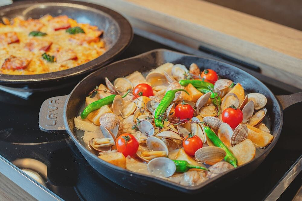 朝食ビュッフェ