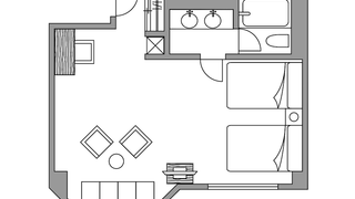 グランドデラックスツインルーム (5-6F)