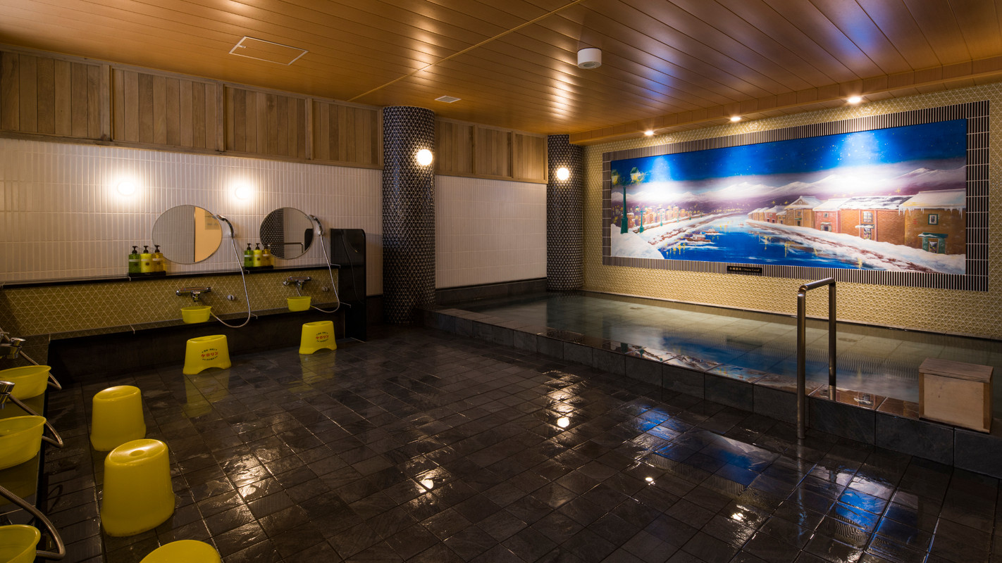 大浴場 熊路ノ湯 河の音