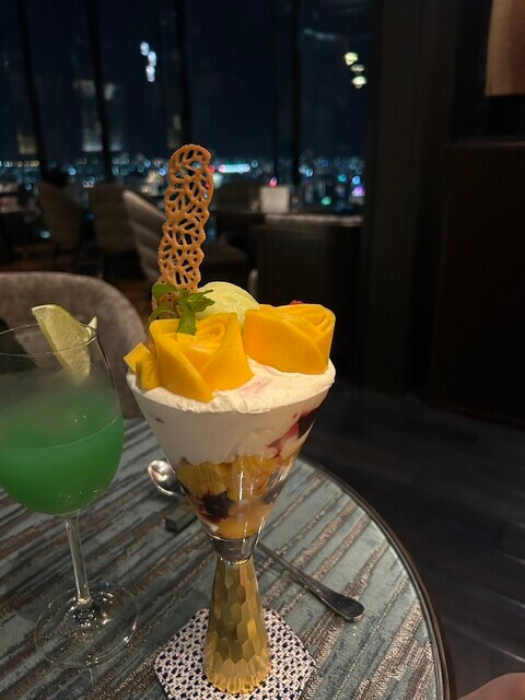 「中国飯店 BAR 蒼」夜パフェイメージ