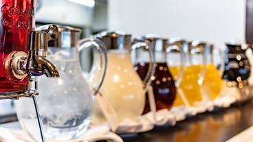 朝食バイキングのドリンク例 / 8