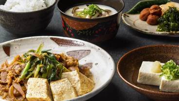 朝食 おばんざい一例 / 1