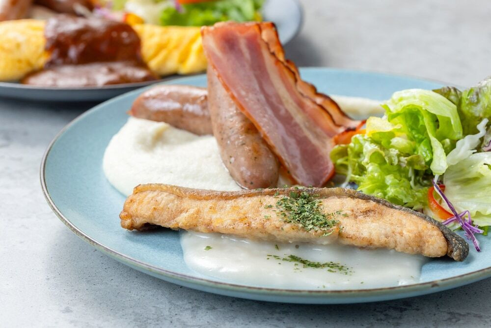 朝食ビュッフェ