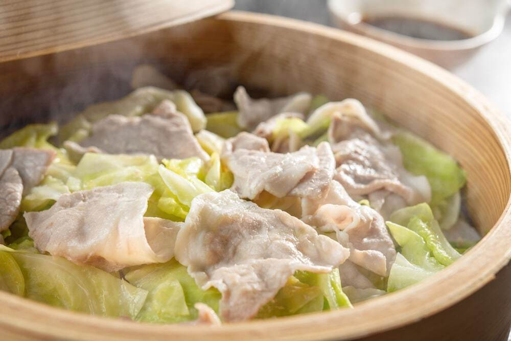 朝食ビュッフェ