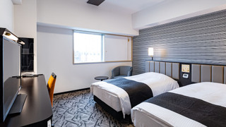 ツインルーム シングルベッド 2 台 禁煙