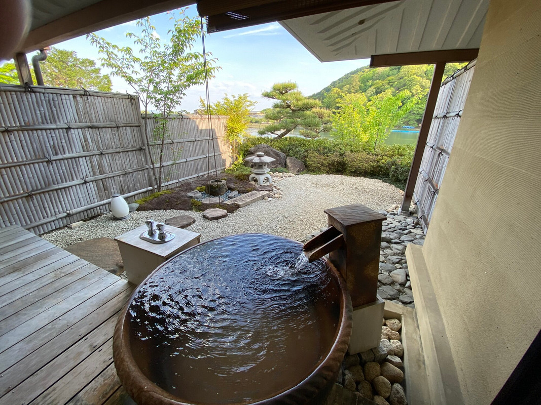 特別室の露天風呂
